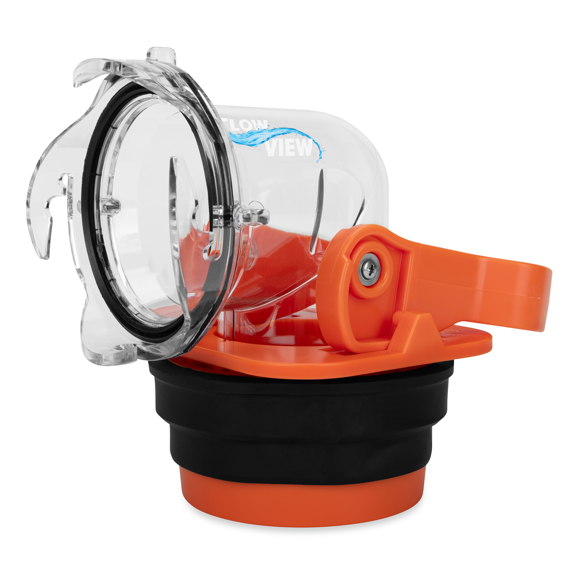 Camco Rhino RV Sewer Adapter PRO - Clear Sewer Hose Elbow with Drain Lock Adapter - Includes Ergonomic Handle & Flexible Adapter (39730)